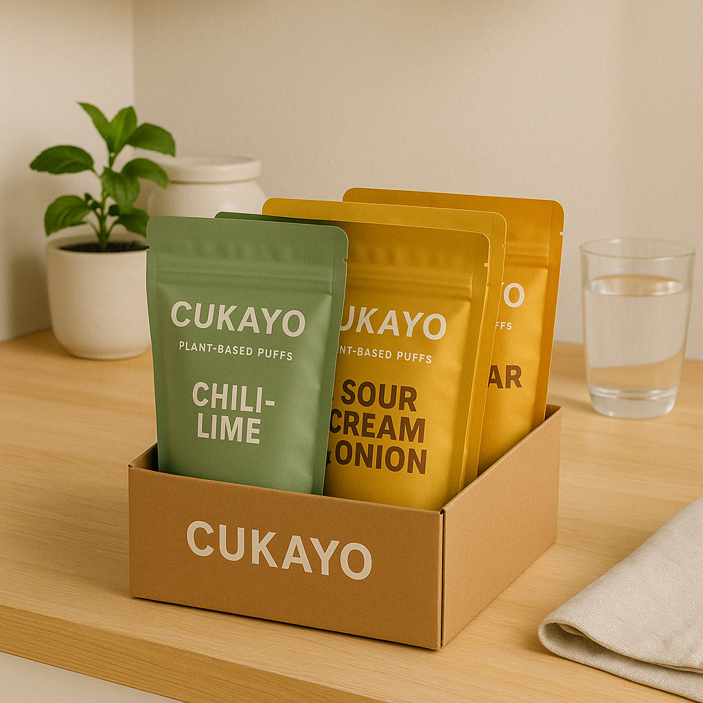 Sour Cream & Onion Protein Puffs - Cukayo