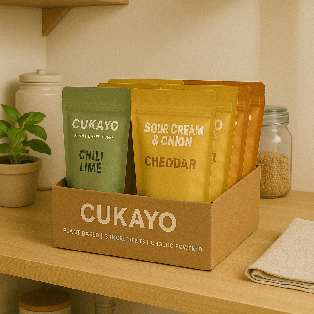 Sour Cream & Onion Protein Puffs - Cukayo
