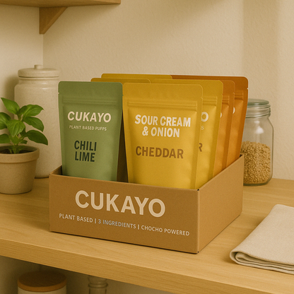 Sour Cream & Onion Protein Puffs - Cukayo
