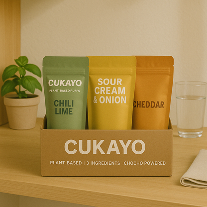Sour Cream & Onion Protein Puffs - Cukayo