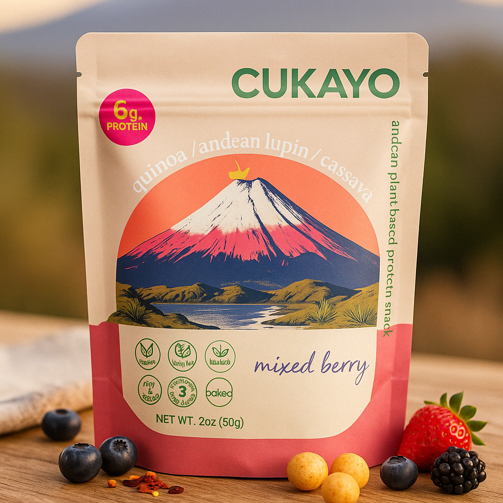 Mixed Berry Protein Puffs - Cukayo