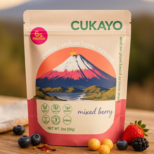 Mixed Berry Protein Puffs - Cukayo