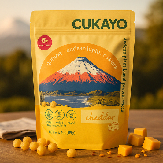 Cheddar Cheese Protein Puffs - Cukayo