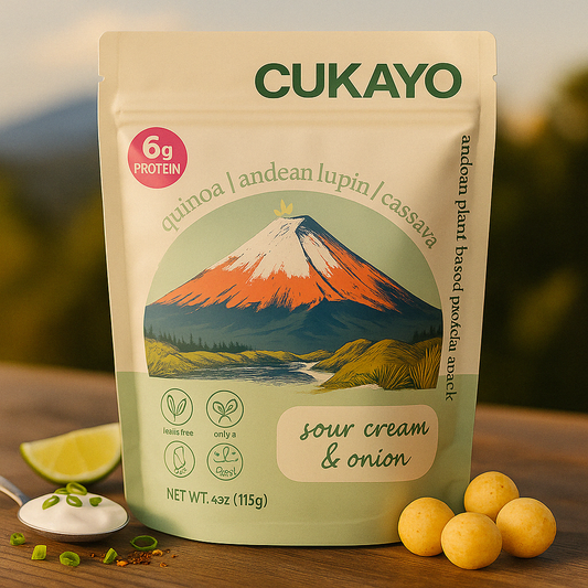 Sour Cream & Onion Protein Puffs - Cukayo