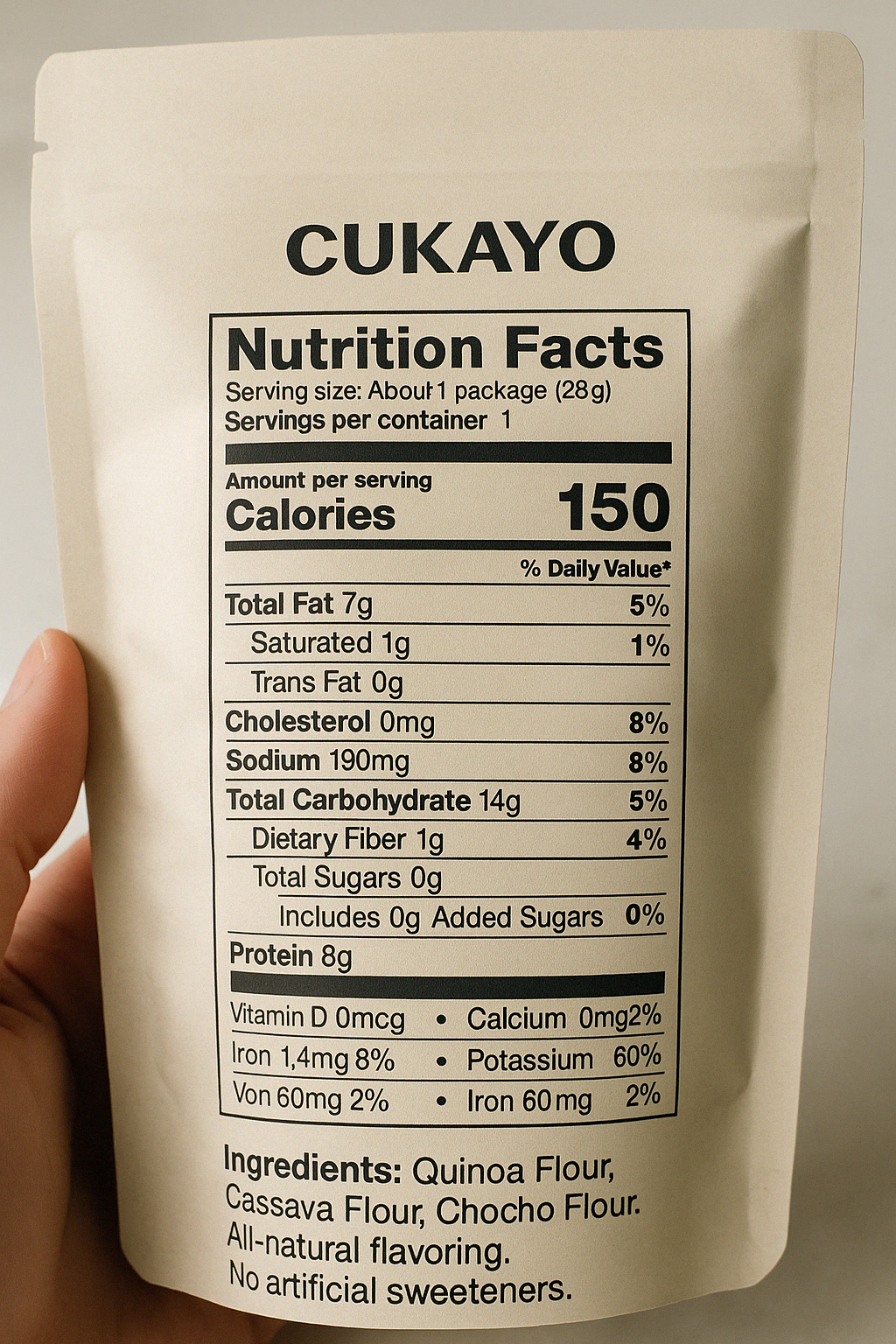 Sour Cream & Onion Protein Puffs - Cukayo
